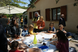 atelier initiation poterie journée porte ouverte du Domaine Mas Brunet