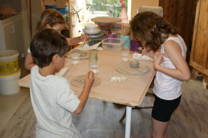 Découverte de la poterie durant les vacances