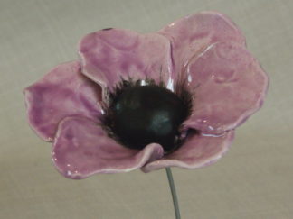 anémone céramique